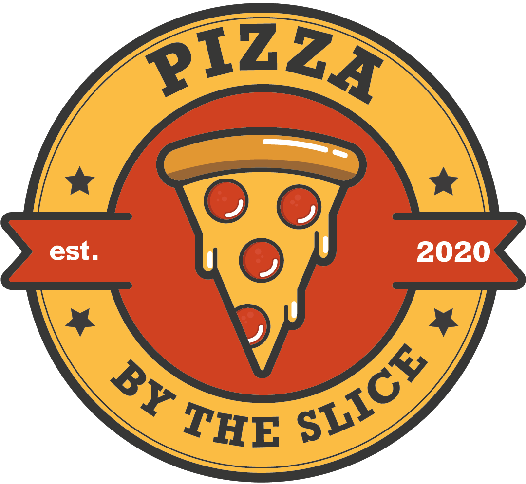 PIZZA by the SLICE logo